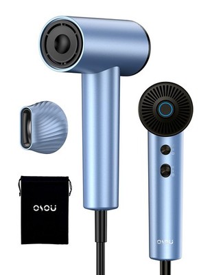 Ionic Hair Dryer, High-Speed Blow Dryer - 150,000 RPM Brushless Motor, 500 Mi...