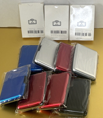 Storage Unit Find Lot! NEW Product!  11 RFID Wallets-$87+ RV-See Description!
