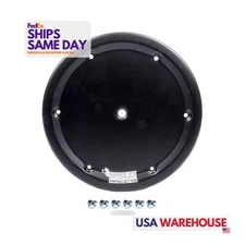 Weld P650B-4514A-6, One Black Aluminum Replacement Mud Cover New Style 6-Hole Bl