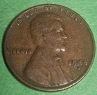1944-D Lincoln Wheat Cent Penny • Fine Plus  •Semi-Key Wheat Free Shipping