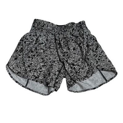 #ad Lululemon Track That Short 5quot; Sporadic Rhino Black Rhino Grey $22.50