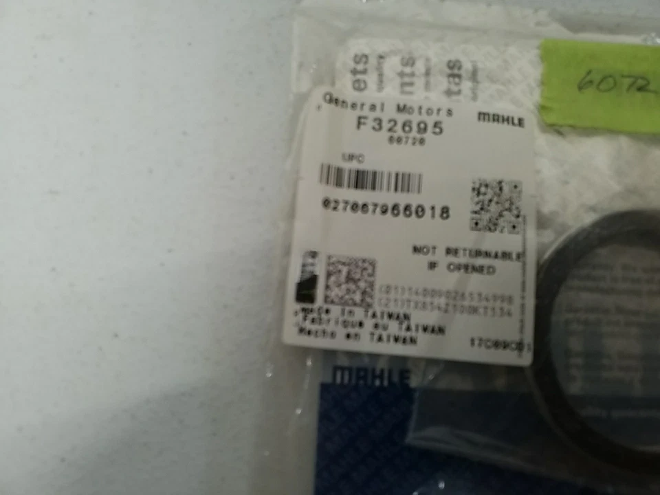 Junta de brida de tubo de escape MAHLE F32695 - Sello multicapa premium, cantidad 1 Foto 2 de 4