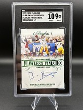 Ben Roethlisberger 1/1 Auto - 2019 Panini Flawless Finishes - Super Bowl XLIII