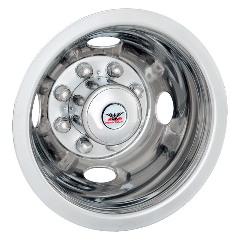 For Chevy G30 75-76 16" Quick Liner 4 Hand Hole Polished Wheel Simulator Set Foto 3 de 4