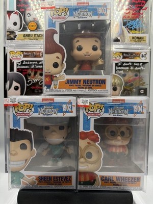 Funko Pop! Vinyl: Nickelodeon Bundle- Jimmy Neutron #1903 Carl #1904 Sheen #1902