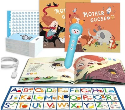Alilo Talking Pen Educational Learning Toy for Kids Ages 3-6 Interactive Read 