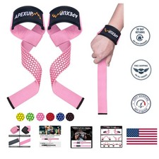 Comfort-Enhanced Weightlifting Straps with Padded Wrist Support for Men  Women