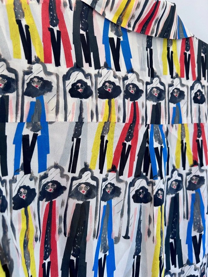 Blusa Alice and Olivia Donald Robertson talla XS seda Foto 4 de 4