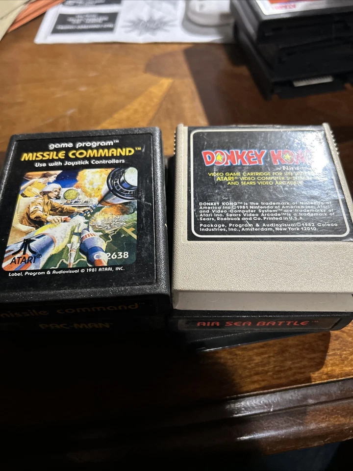 Atari Games Lot Of 30 Cartridge Games Assorted Untested Different Atari Models - Image 4 of 4