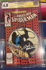 Marvel Comics Amazing Spider-Man #300 CGC 6.0 1988 Key Issue Signed Venom