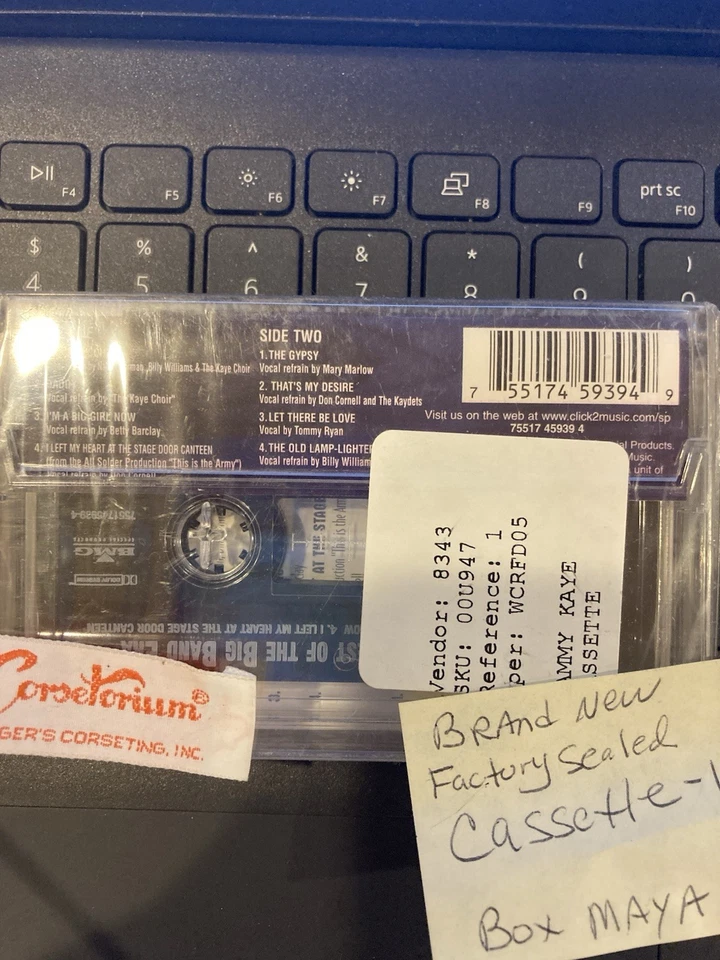 SAMMY KAYE in the Mood with Best Of The Big Band Era - Cassette - New & Sealed - Image 2 of 3