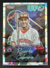 Ricardo Cabrera 2022 Bowman's Best UFO #UFO-3 Cincinnati Reds