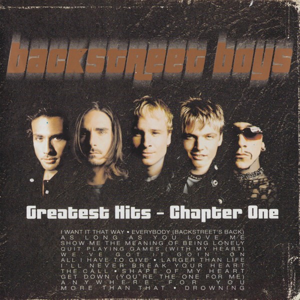 BACKSTREET BOYS - GREATEST HITS - CHAPTER ONE - 15 TRACK PICTURE CD - JIVE 2001