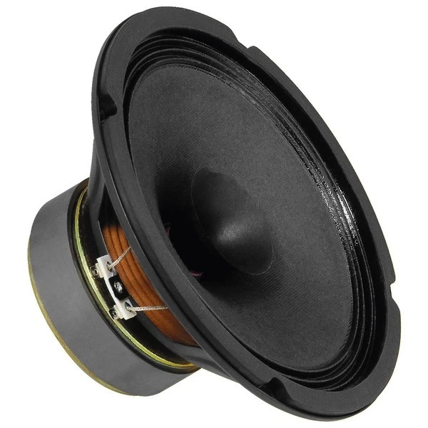 MONACOR Altoparlante Hi-Fi A Banda Larga SPX-31M - 8Ω, 40W Max, Membrana In Carta, Phase Plug In Legno, Schermato Magneticamente