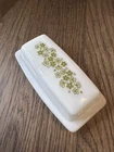 Spring Blossom Crazy Daisy Pyrex Butter Dish Vintage