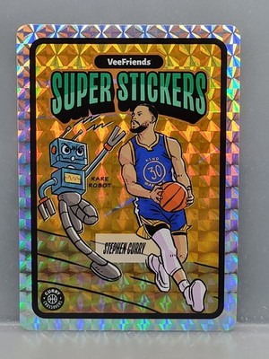 2025 Veefriends Manga Super Stickers Stephen Curry Crossover Rare