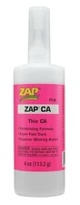 NEW ZAP Adhesives CA Glue Thin 4 oz Bottle PT06