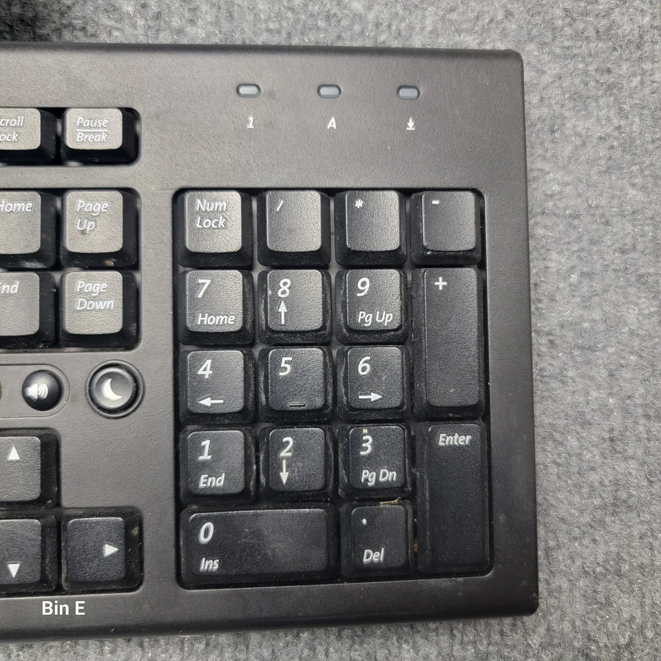 COMPAQ Wired USB Classic Slim Keyboard - 505130-371 - Image 2 of 4