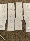 Lot Of 20 - 1943F Mercury Dimes 90% Silver - High Grade