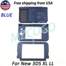 Top Middle Bottom Frame Housing Shell Case Battery Cover 3in1 For New 3DS XL/ LL