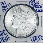 1886 BU UNCIRCULATED MORGAN SILVER DOLLAR AUTHENTIC U.S. MINT FREE SHIPPING 4923