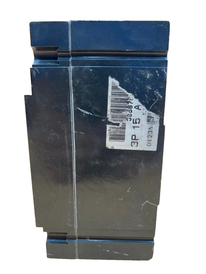 General Electric TEB132015 15A 240V 3P Lug to Lug Circuit Breaker Used - Image 4 of 4