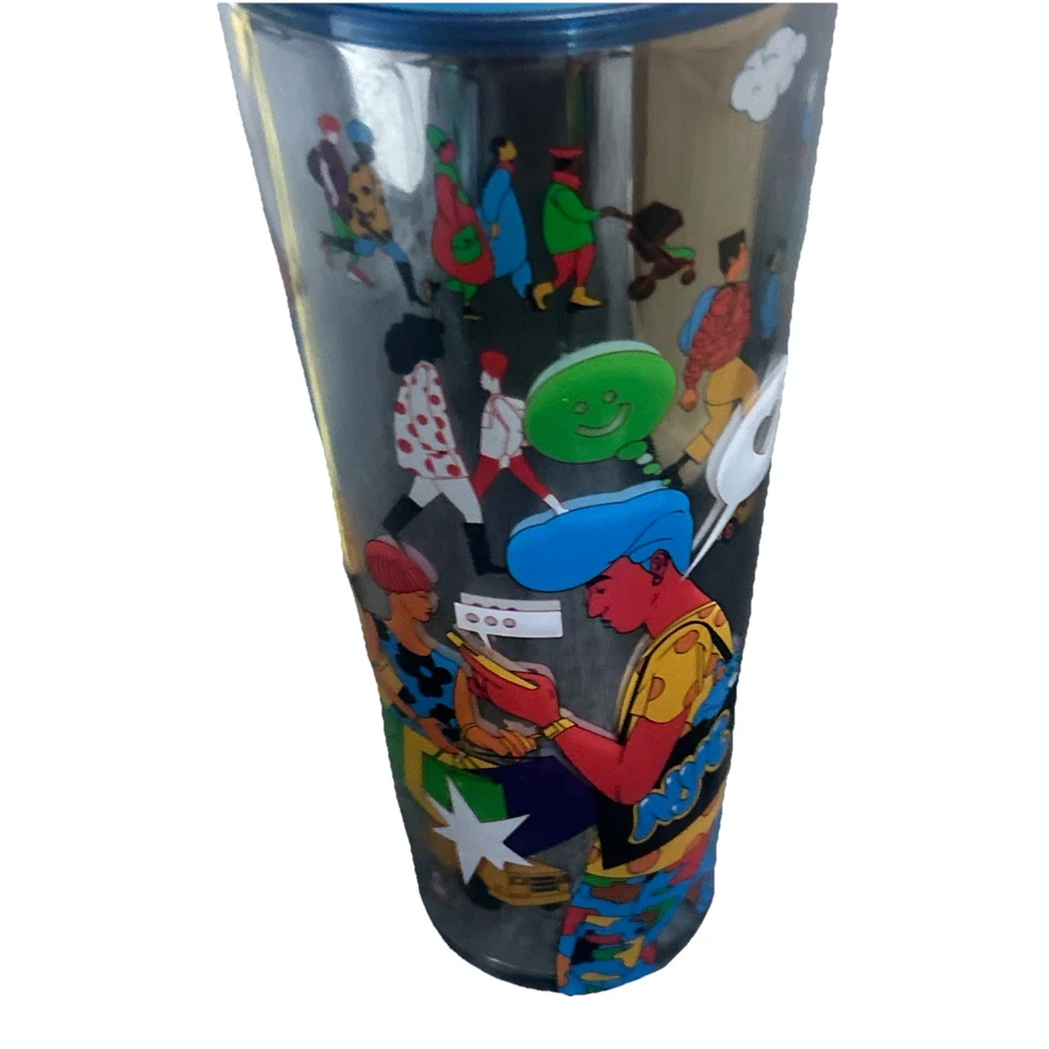 Starbucks X Marcos Chin New York City Collection 24 Oz Tumbler With Straw - Image 2 of 4