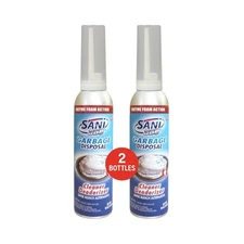 SANI 360° Garbage Disposal Cleaner & Deodorizer, Fresh Unscented, 10oz, 2 Count