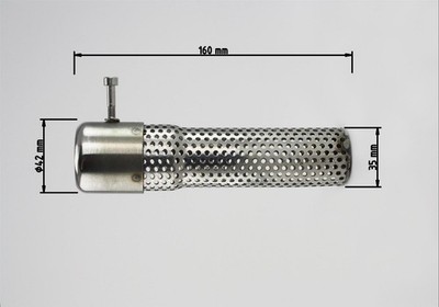 DB-Killer Racing 38 mm passend für Falcon Double Groove, ohne Zulassung