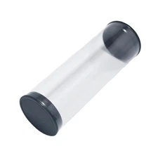 4Pcs Portable Ball Case Golf Barrels Clear Tube Carrying Case Plastic Tubes