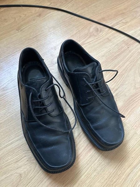 Men Ecco Heels Black 40.5