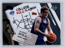 2024-25 Bowman University Chrome #CRP-15 Robbie Avila College Rule Playbook
