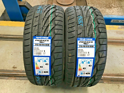 X2 215 40 16 TOYO PROXES TR-1 TRACK DAY/ ROAD TOP QUALITY TYRES