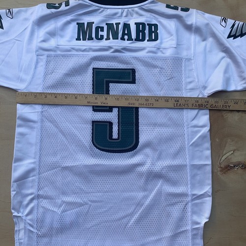 Deadstock Y2K Donovan McNabb #5 VTG Philadelphia Eagles YOUTH Jersey NOS L - Picture 8 of 8