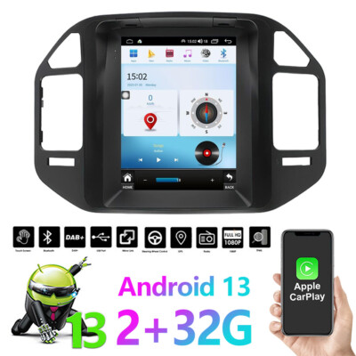 9.7'' Apple Carplay für Mitsubishi Pajero Montero 99-06 Android 13 Autoradio 32G