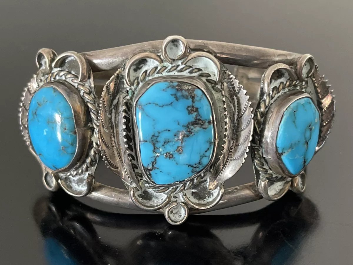 Old pawn shop turquoise bracelets