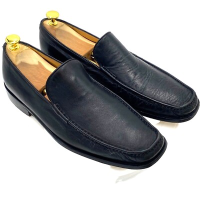 靴 JOHNSTON&MURPHY \"made in italy\" loafer Johnston & Murphy Dayton Bit Brown Italian Calfskin