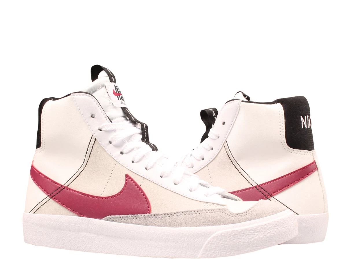 Nike Blazer Mid 77 SE Dance GS White Maroon Black Big Kids