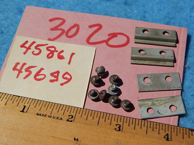 Wurlitzer wallbox 3020 Program Glass Clamps # 45861 & 45699 with screws