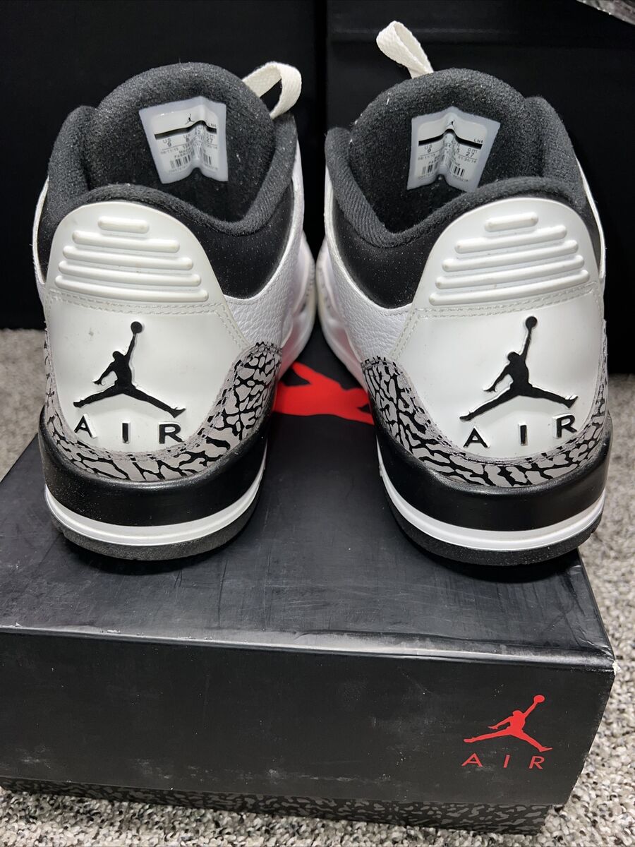 NIKE AIR JORDAN III 3 RETRO WHITE BLACK CEMENT GREY INFRARED NIKE AIR JORDAN III 3 RETRO WHITE BLACK CEMENT GREY INFRARED