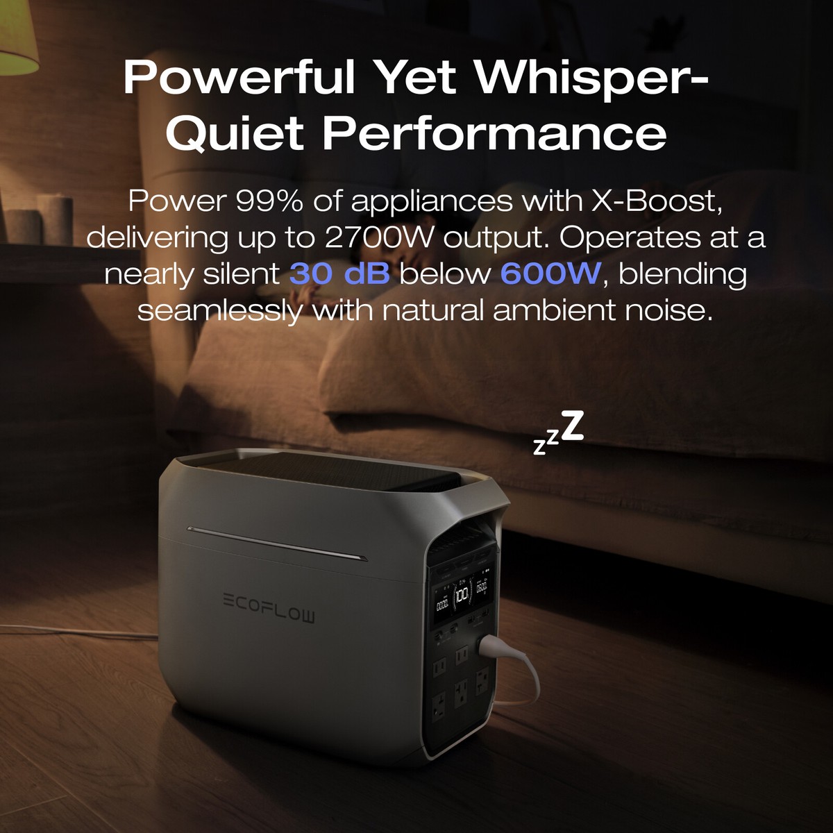 EcoFlow DELTA 3 Plus 1024Wh Portable Power Station+160W