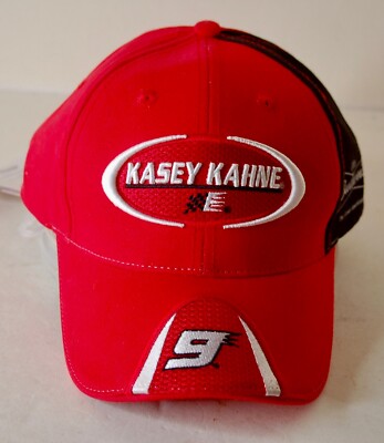 Kasey Kahne #9 Nascar Budweiser Cap- Variable size- New w/ tags