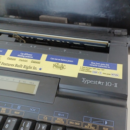 Canon Typestar 10-II Portable Electronic Typewriter Word Processor - Parts Only - Picture 6 of 12