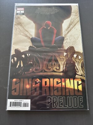 AMAZING SPIDER-MAN SINS RISING PRELUDE #1 BOSS LOGIC VARIANT MARVEL ...