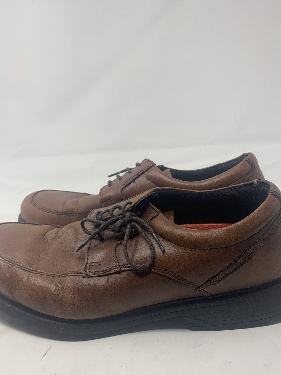 Rockport Oxford Brown Leather Dress Casual Shoes Mens Size  display picture 1