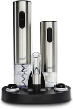 Ivation Electric Wine Opener,7-Piece Wine Gift Set, Bottle Opener & Wine Aerator