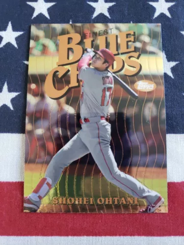 2019 Finest Blue Chips #FBC-SO Shohei Ohtani Los Angeles Angels - 2nd Year! FBC2
