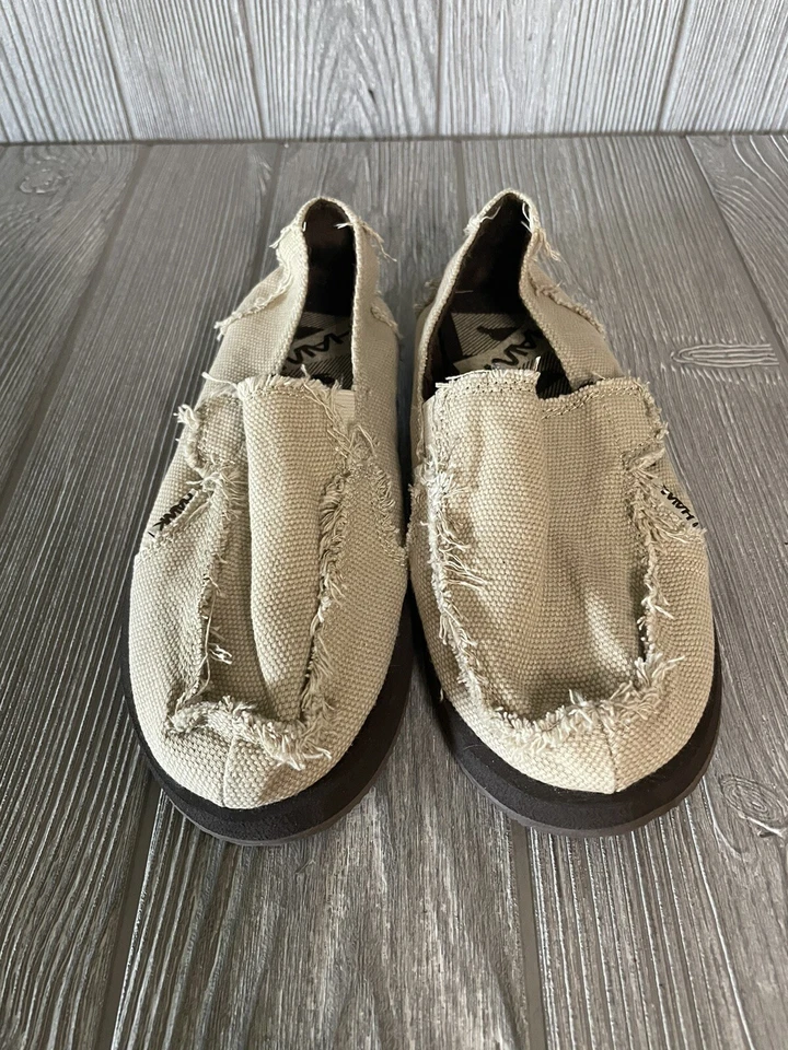 Tony Hawk Talon Boys Size 2 Med Beige Casual Brown Shoes - Изображение 3 из 4