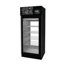 Omcan USA 46184 Maturmeat Cabinet, 330Ibs Load Capacity, Black, 220v/60/1ph