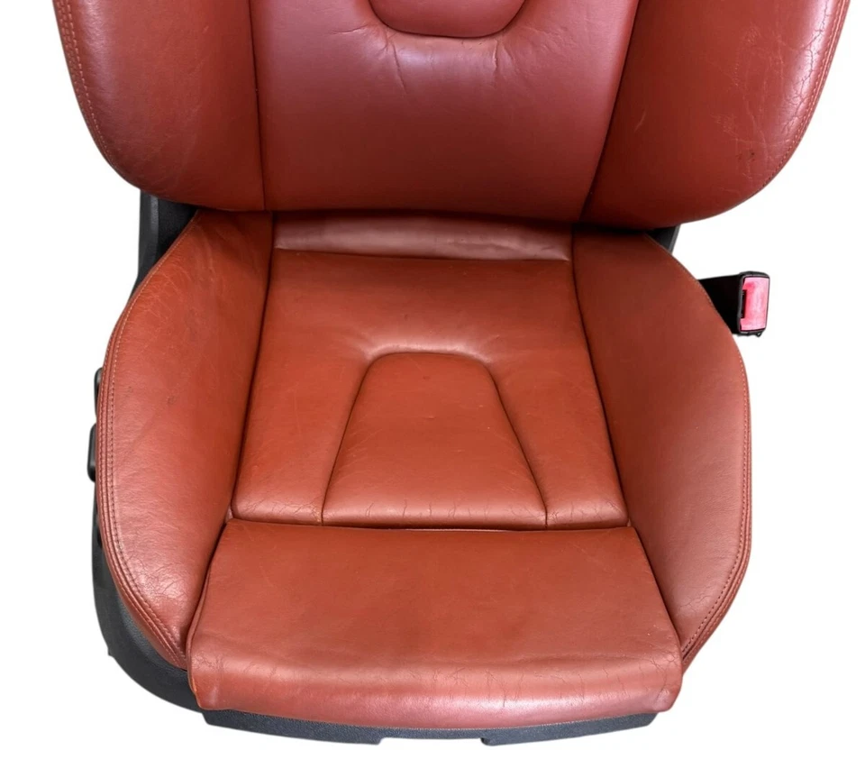 Assento lateral dianteiro direito do passageiro Audi S5 2008-2017 marrom fabricante de equipamento original - Imagem 3 de 4